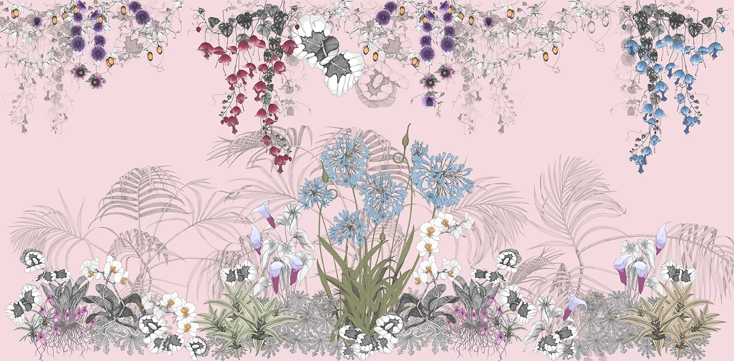 Обои Kew-Pink