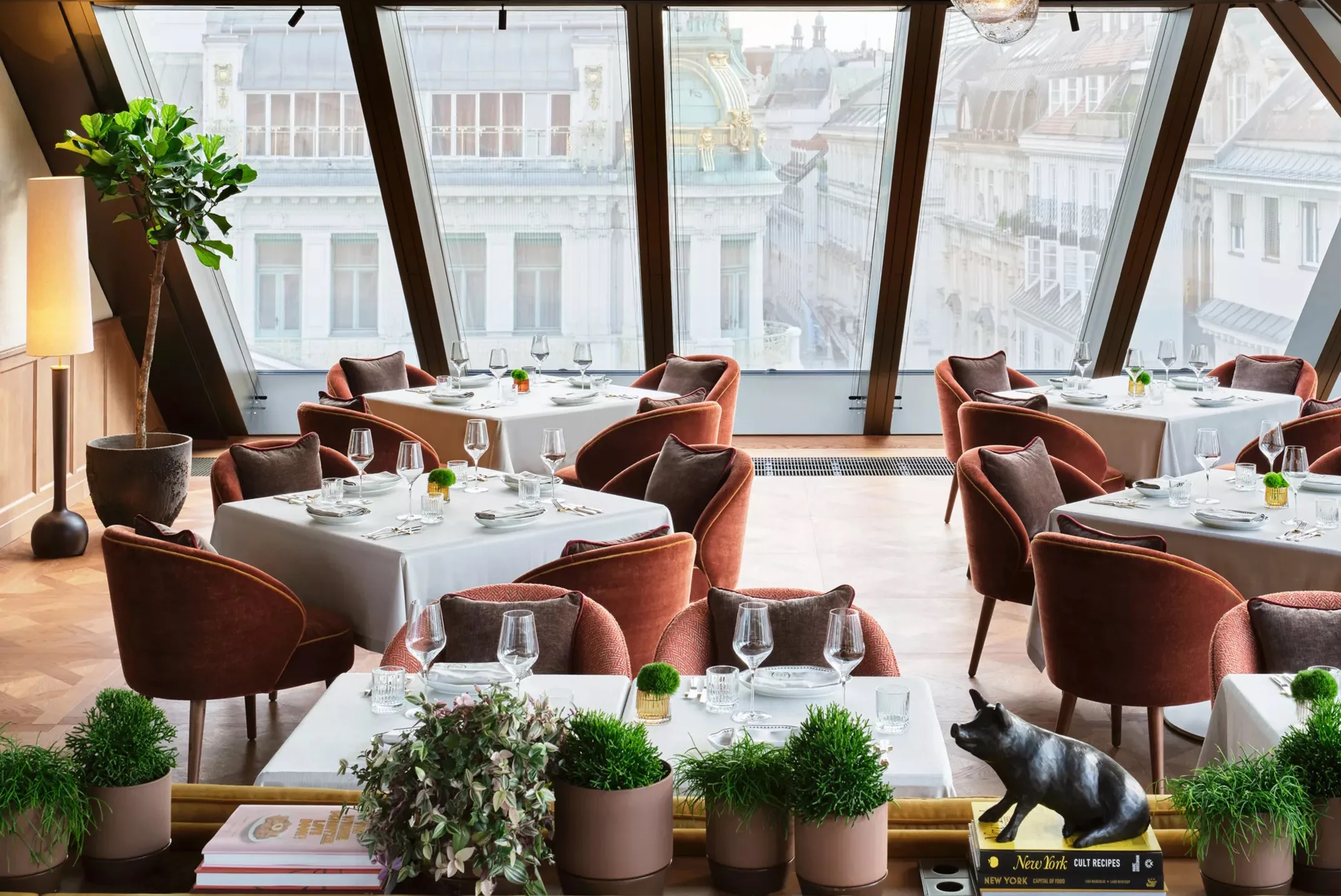 Rosewood Vienna — rooftop restaurant