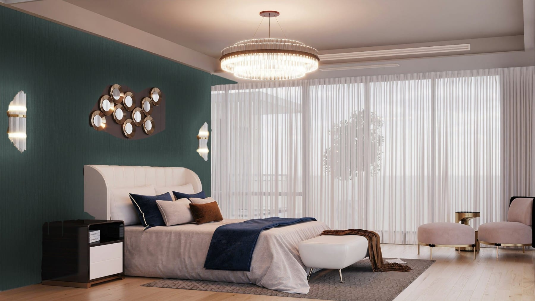 Wallcovering Shimmer-Muralon