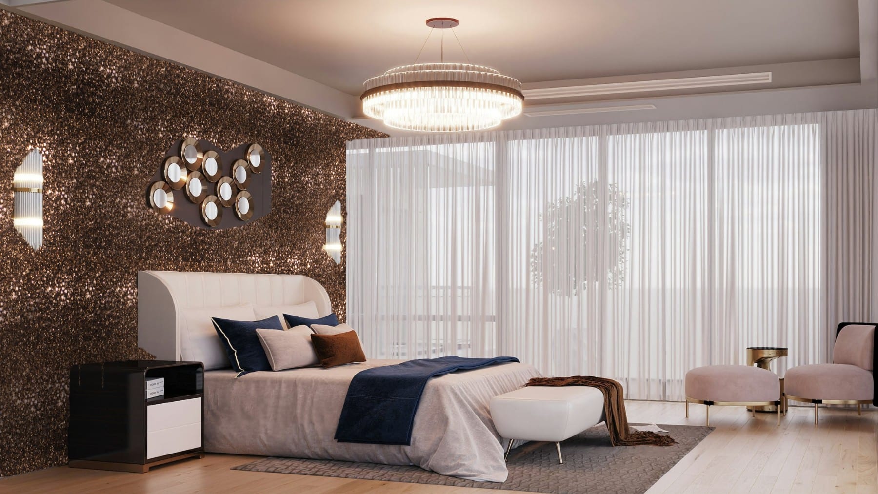 Wallcovering Glitter Jazz
