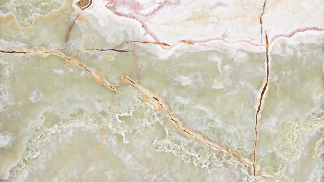 Оникс White Light Green Onyx