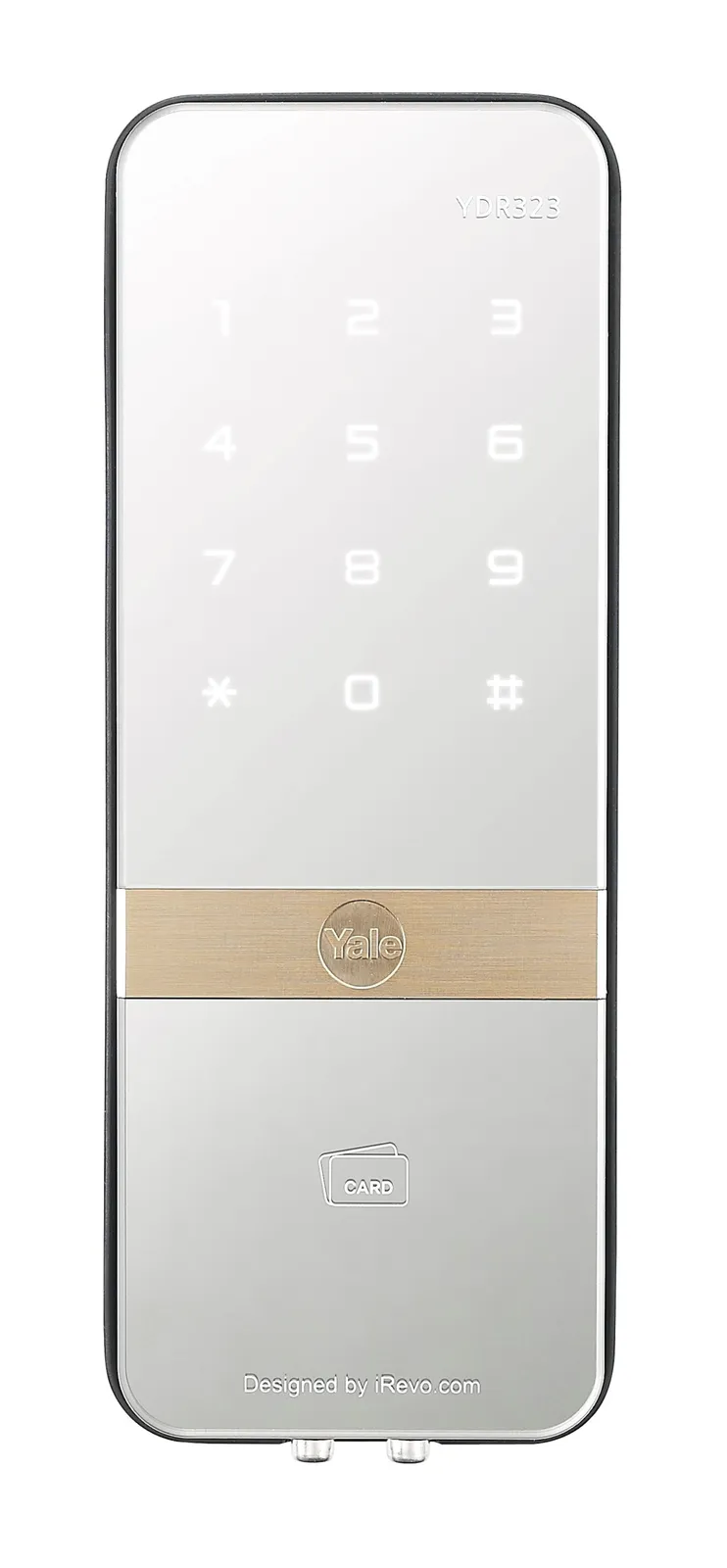 Surface-mounted motorised digital lock YDR323