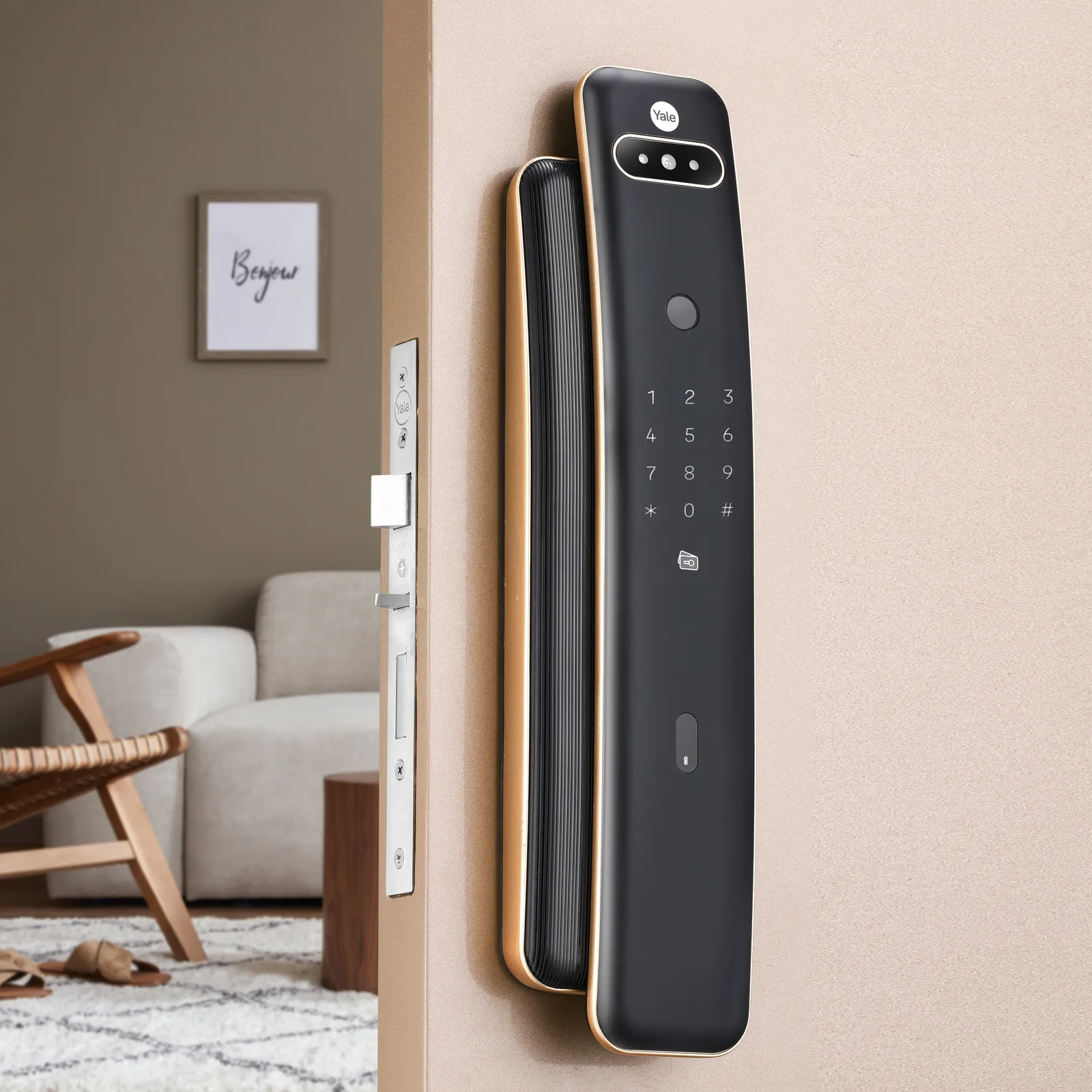 Smart lock with face recognition Luna Pro+