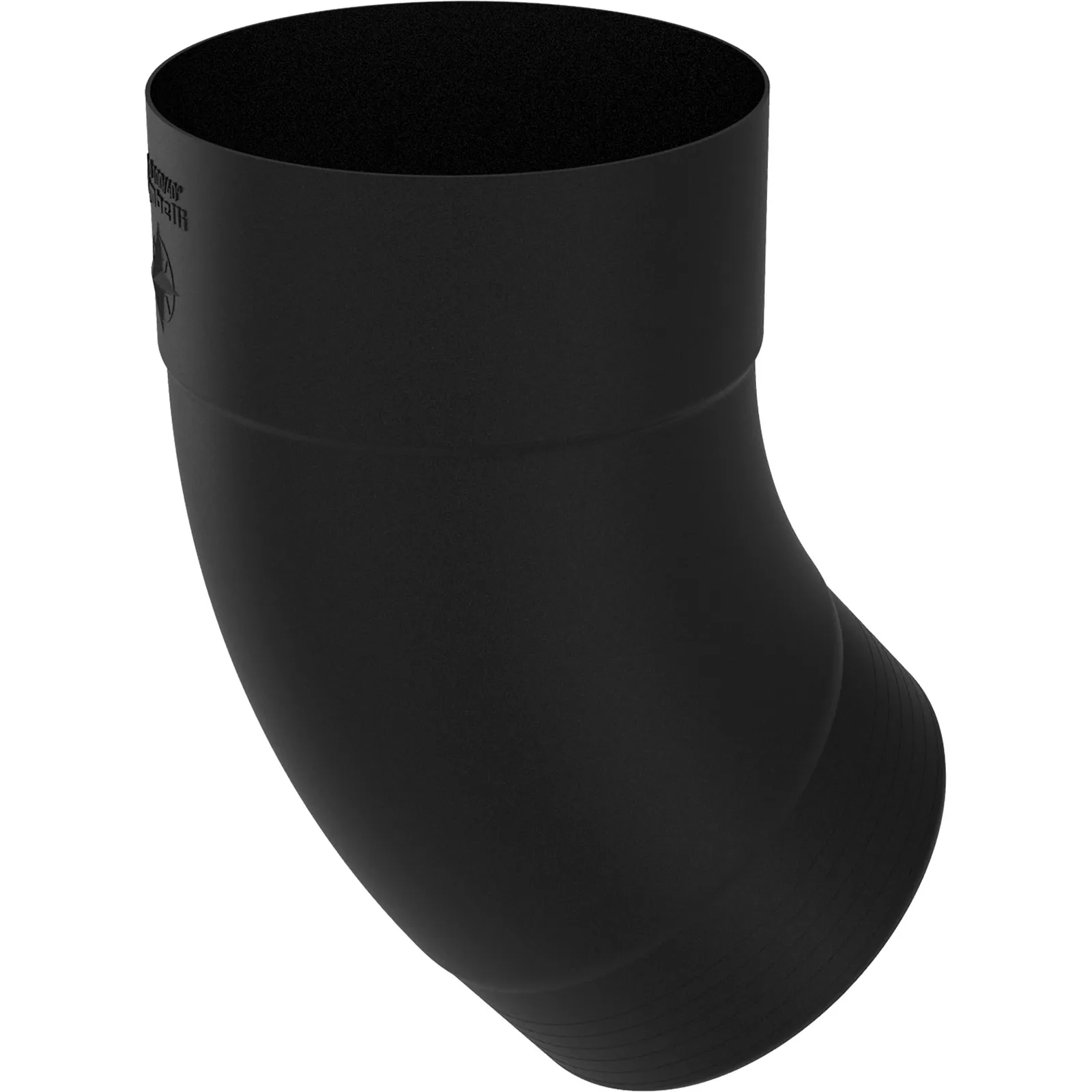 Meister bend 40° COLORDUR, black (RAL 9005)