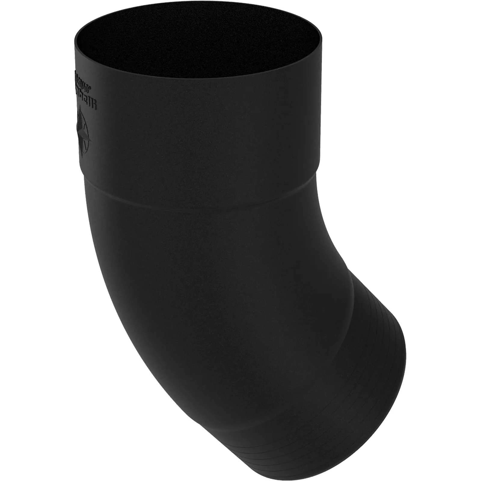 Meister bend 40° COLORDUR, black (RAL 9005)