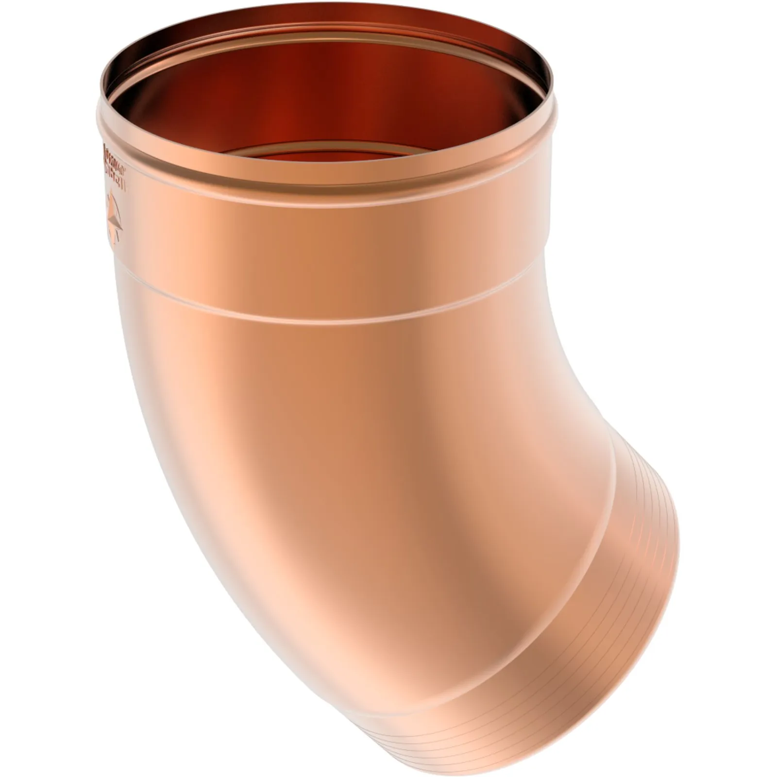 Meister bend 40° copper