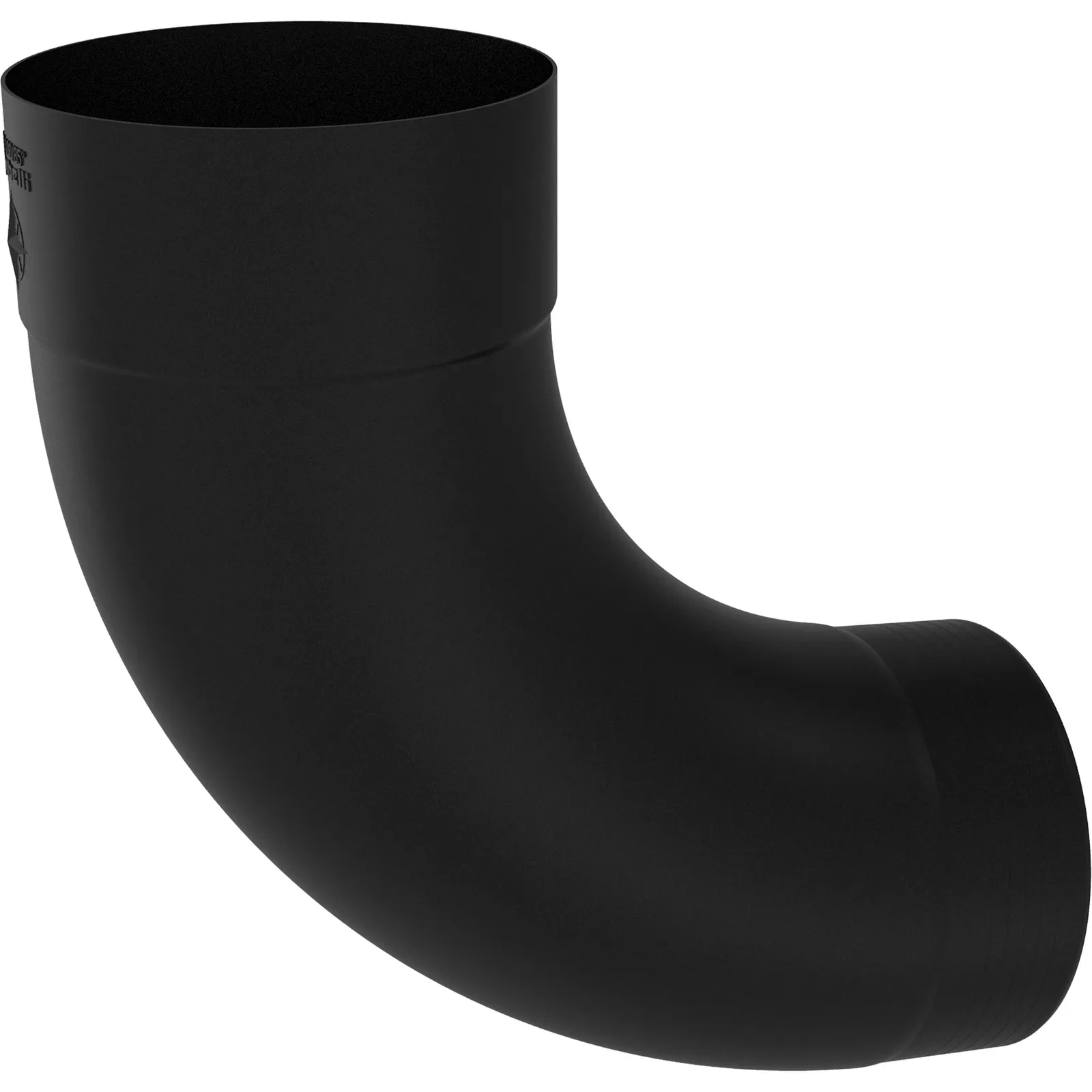 Meister tirsagi 85° COLORDUR, qora (RAL 9005)