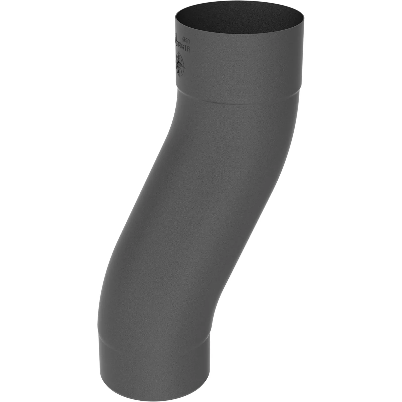 Meister plinth elbow COLORDUR, iron mica grey (DB 703)