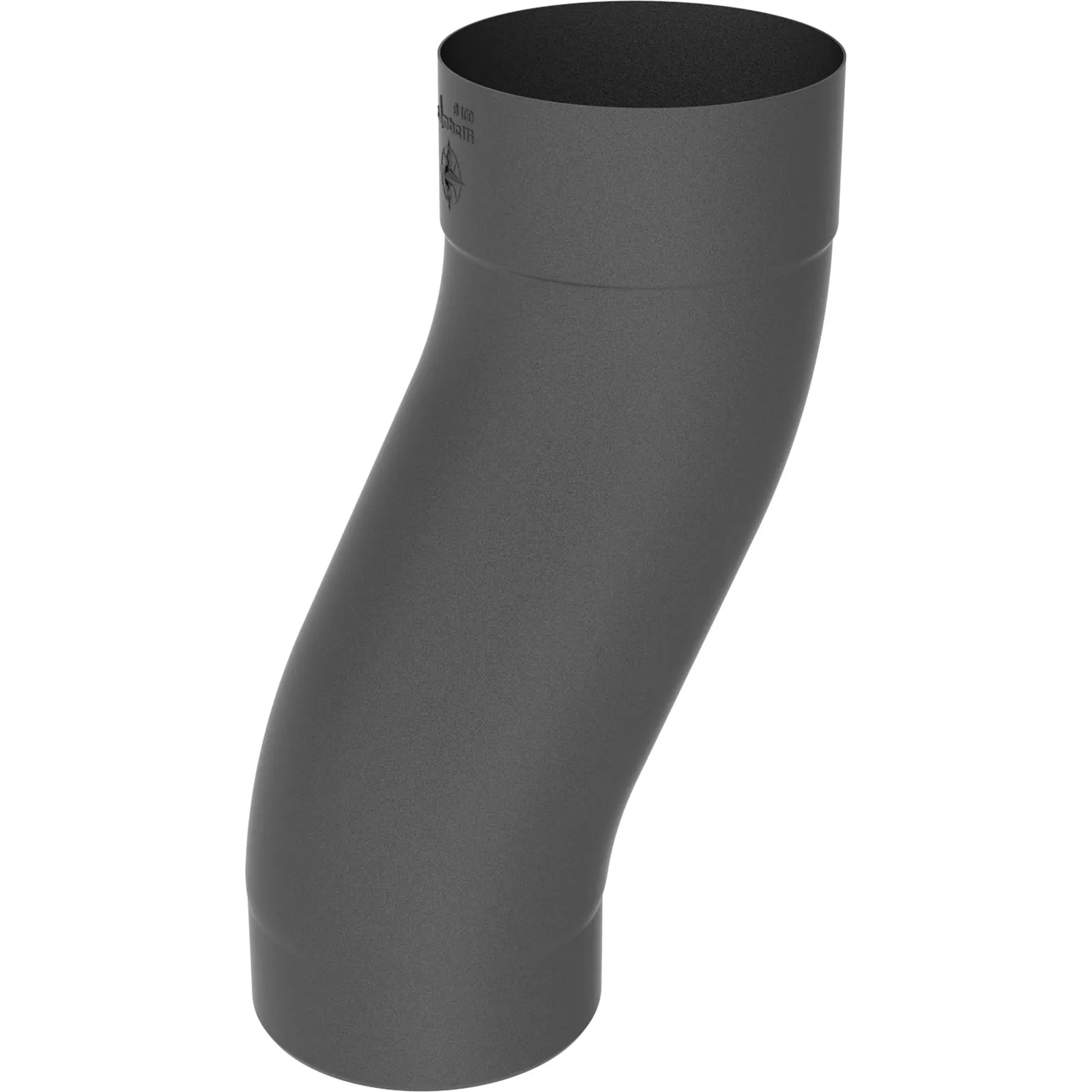 Meister plinth elbow COLORDUR, iron mica grey (DB 703)