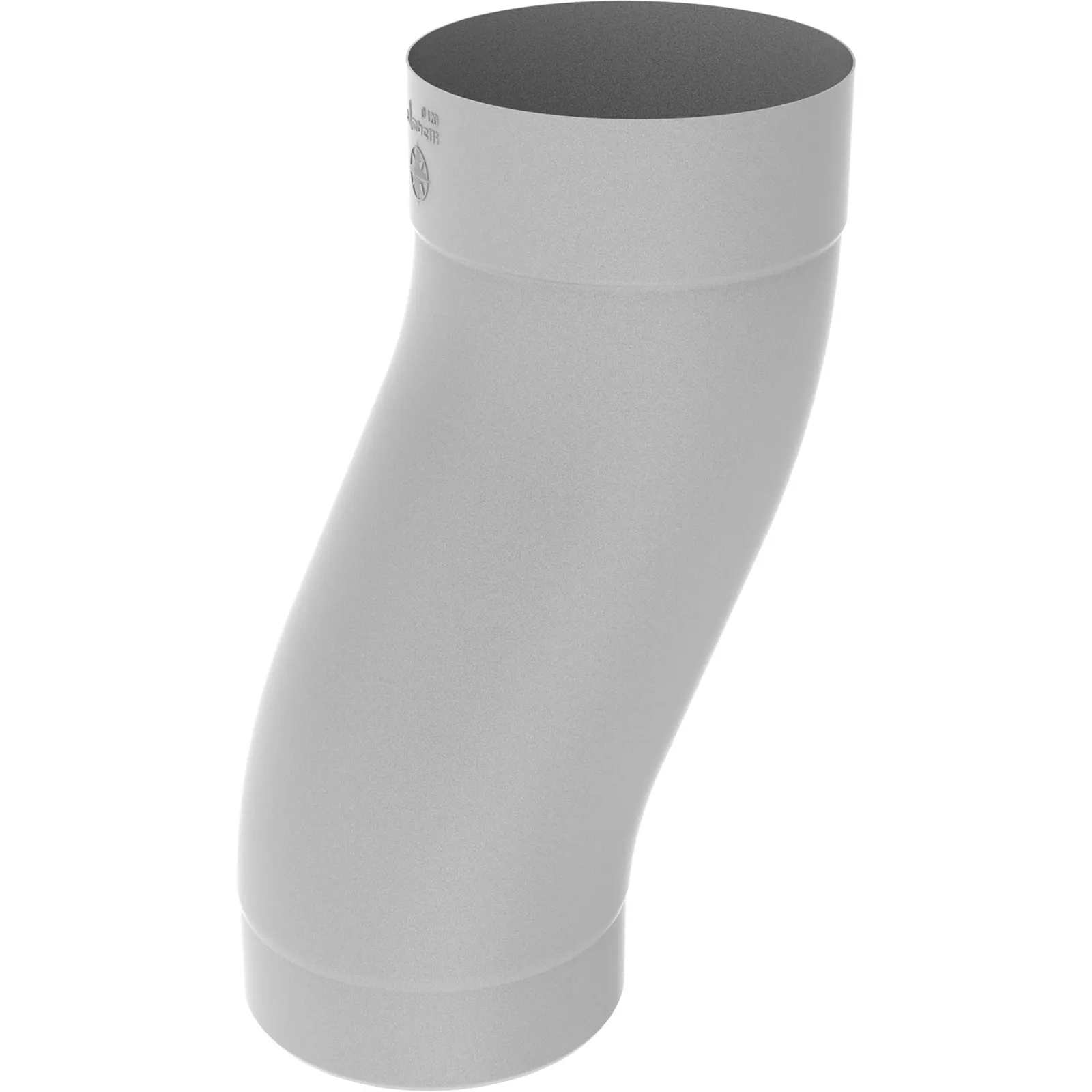 Meister plinth elbow COLORDUR, white aluminium (RAL 9006)