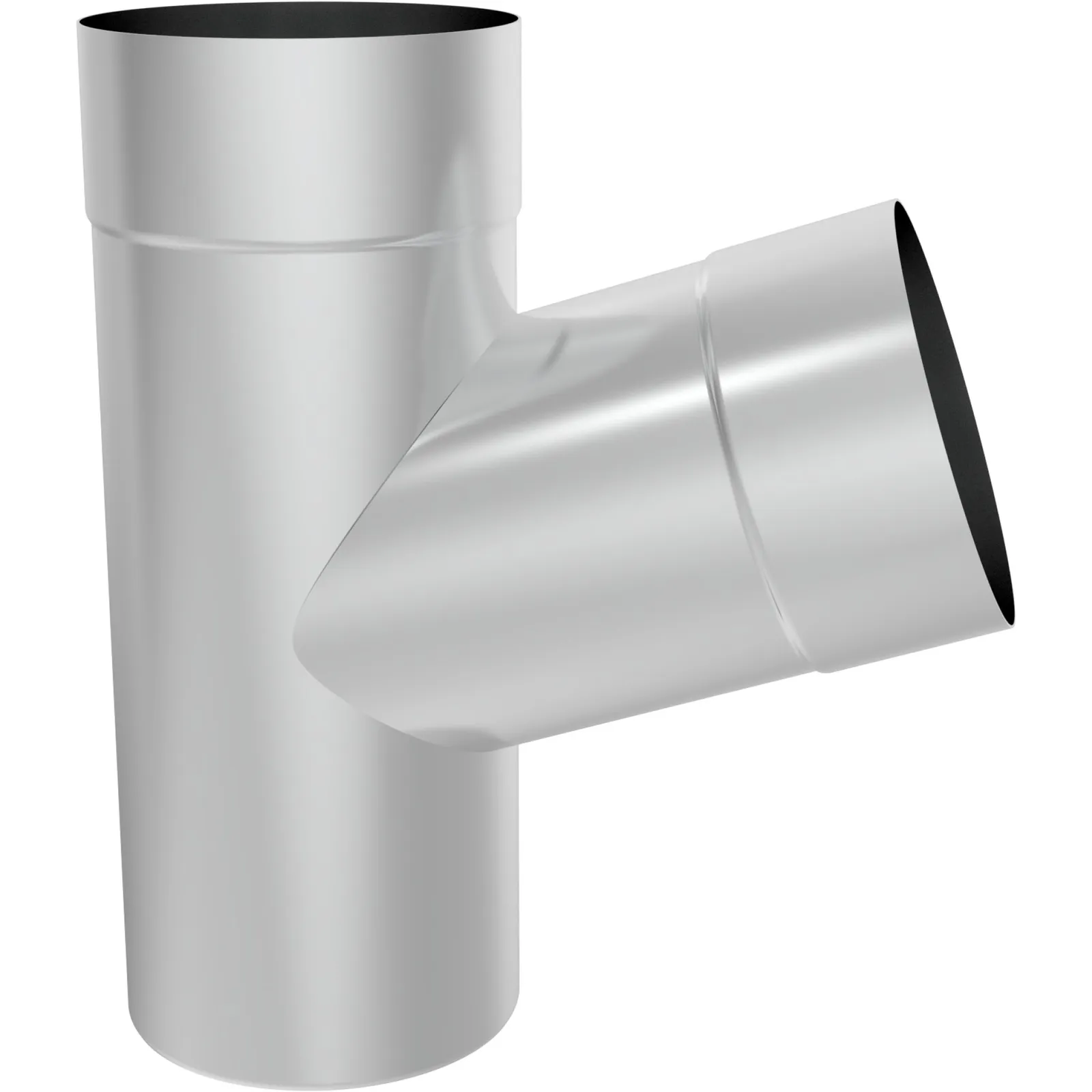 Downpipe tee titanium zinc