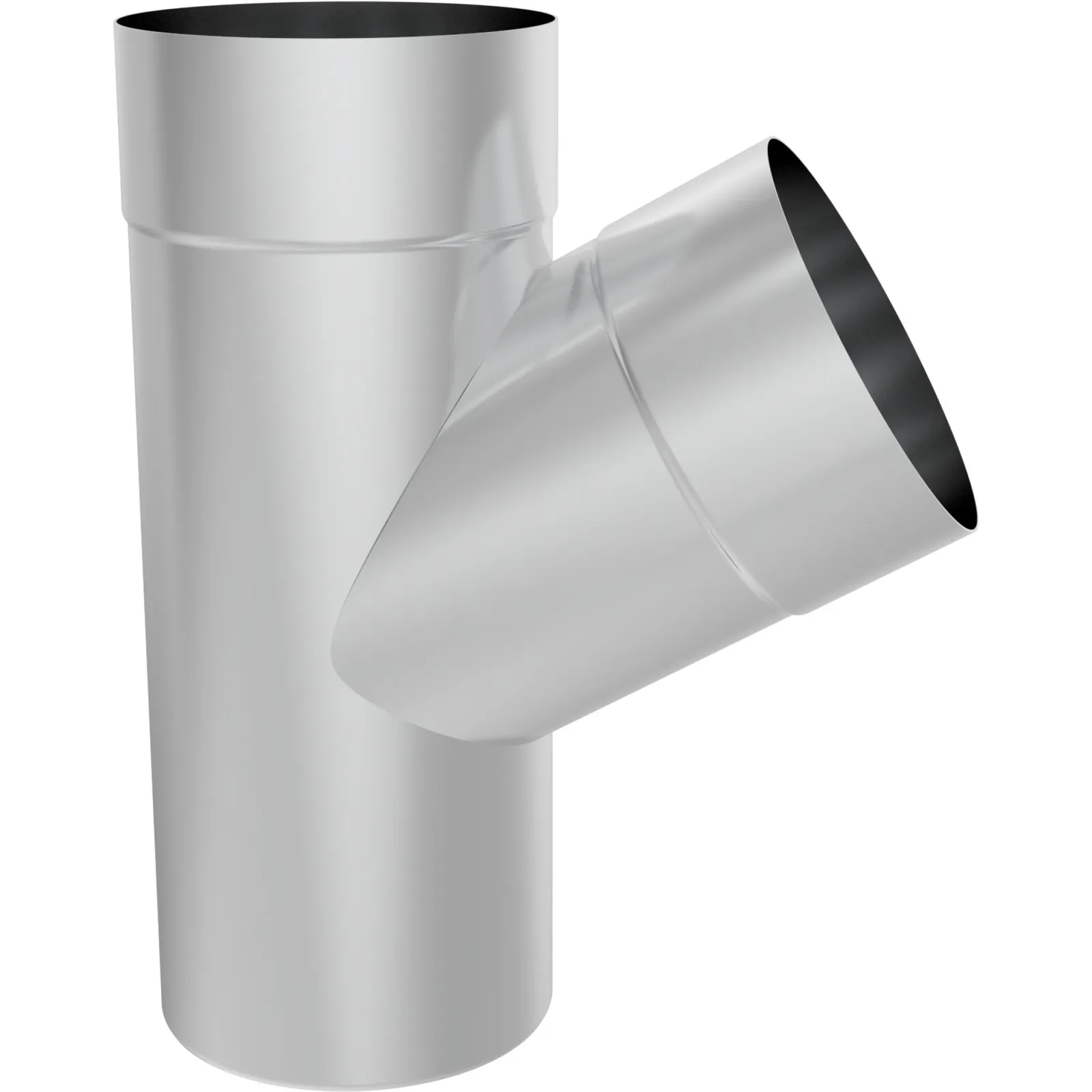 Downpipe tee titanium zinc