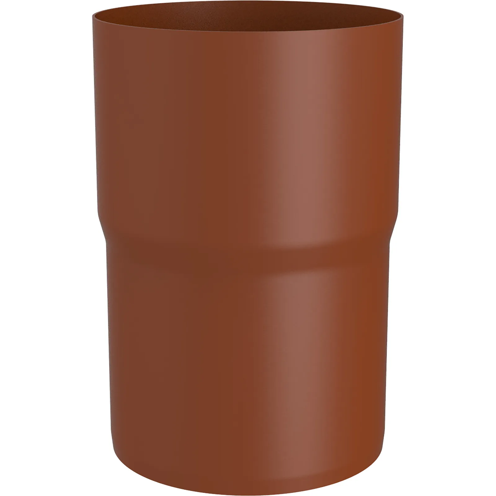 Pipe connector COLORDUR, copper brown (RAL 8004)