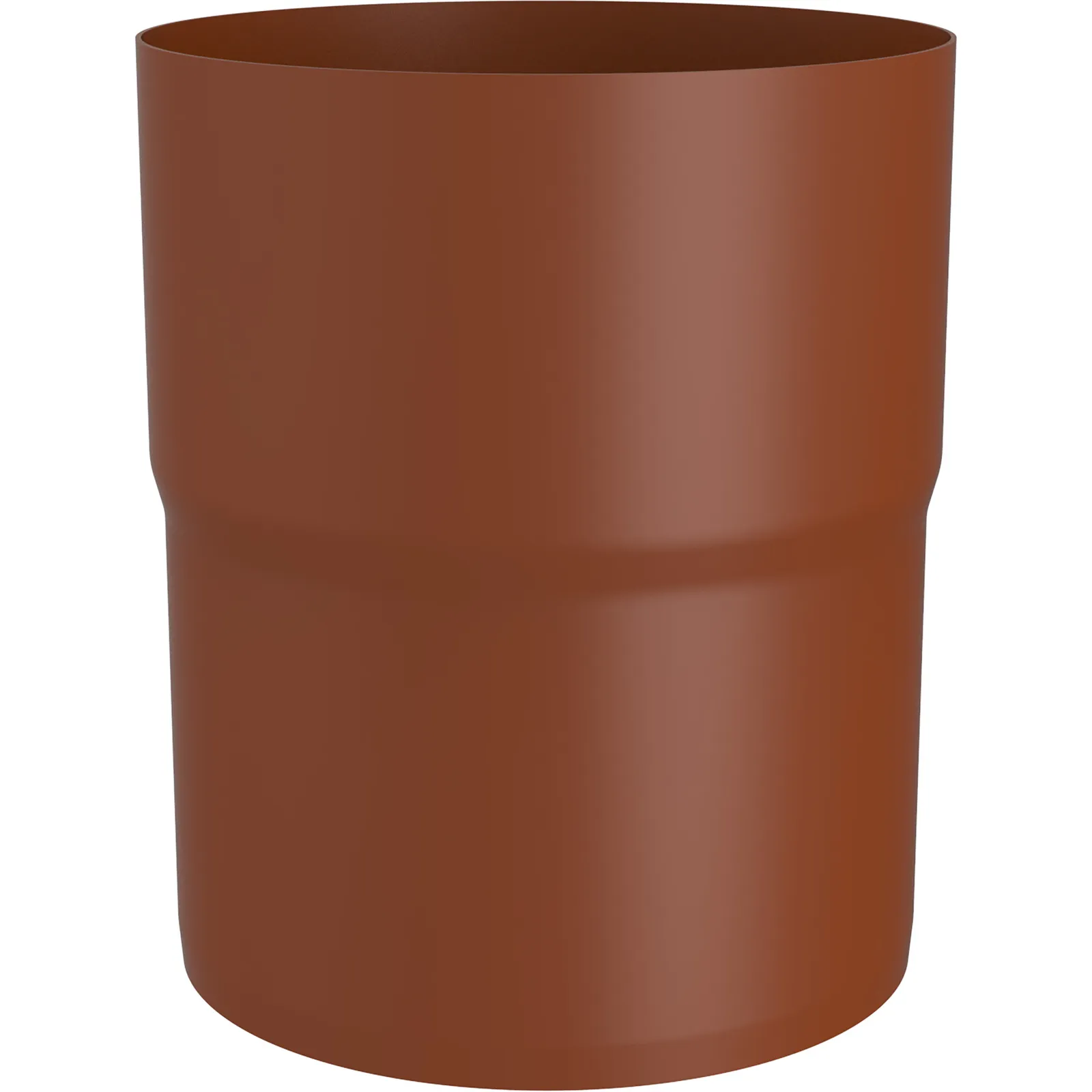 Pipe connector COLORDUR, copper brown (RAL 8004)