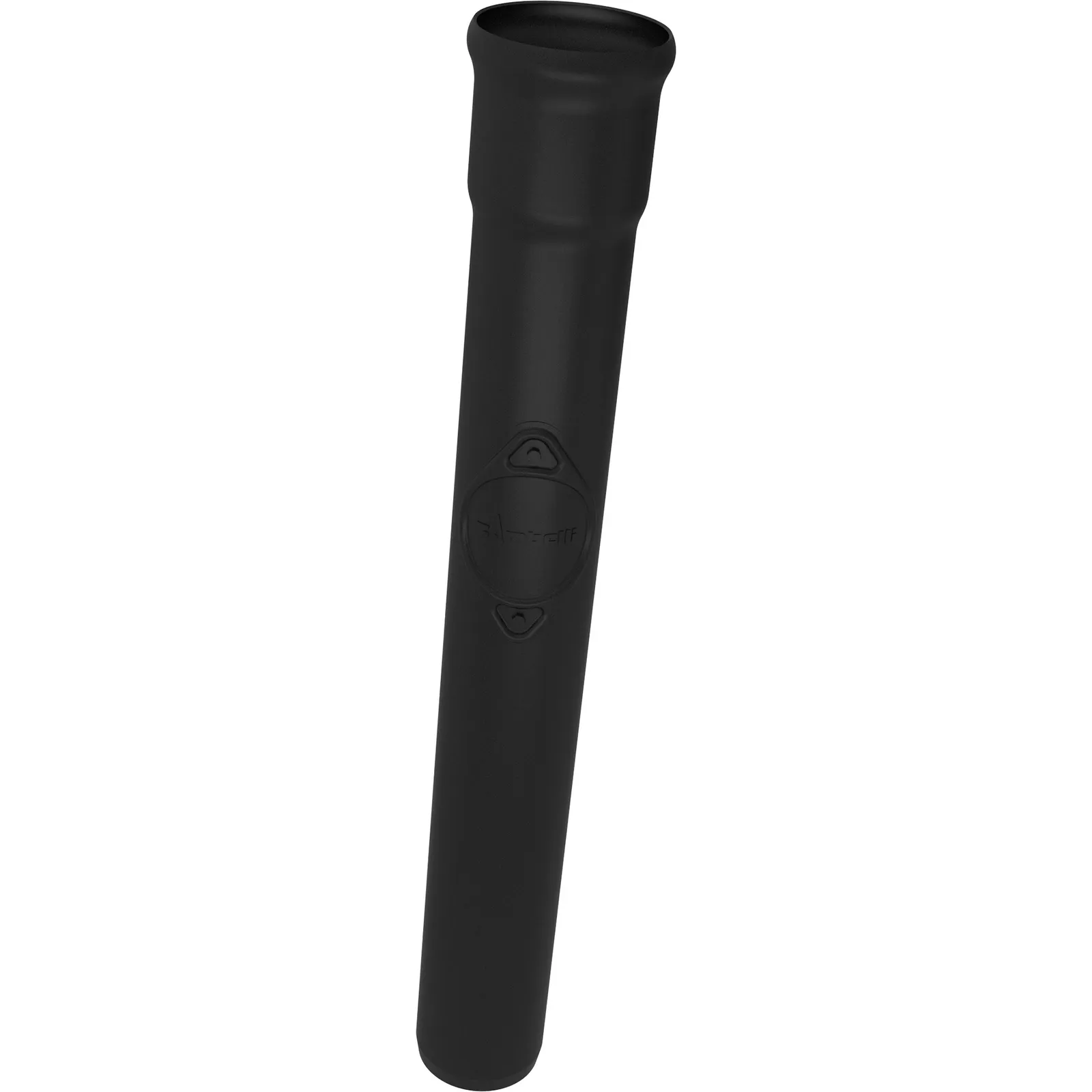 Standpipe shoe with inspection hatch COLORDUR, black (RAL 9005)