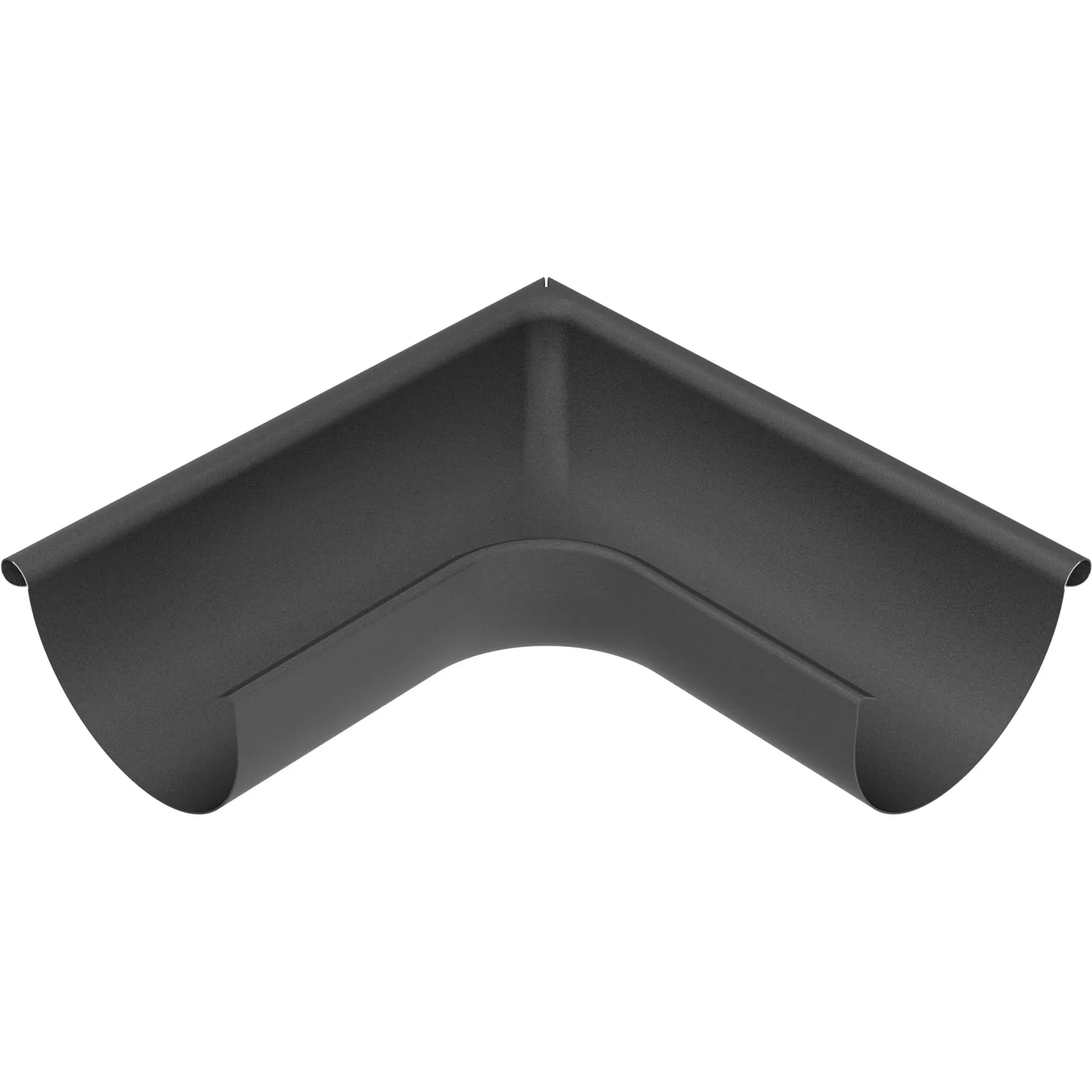 Meister gutter outside corner COLORDUR, micaceous iron grey (DB 703)