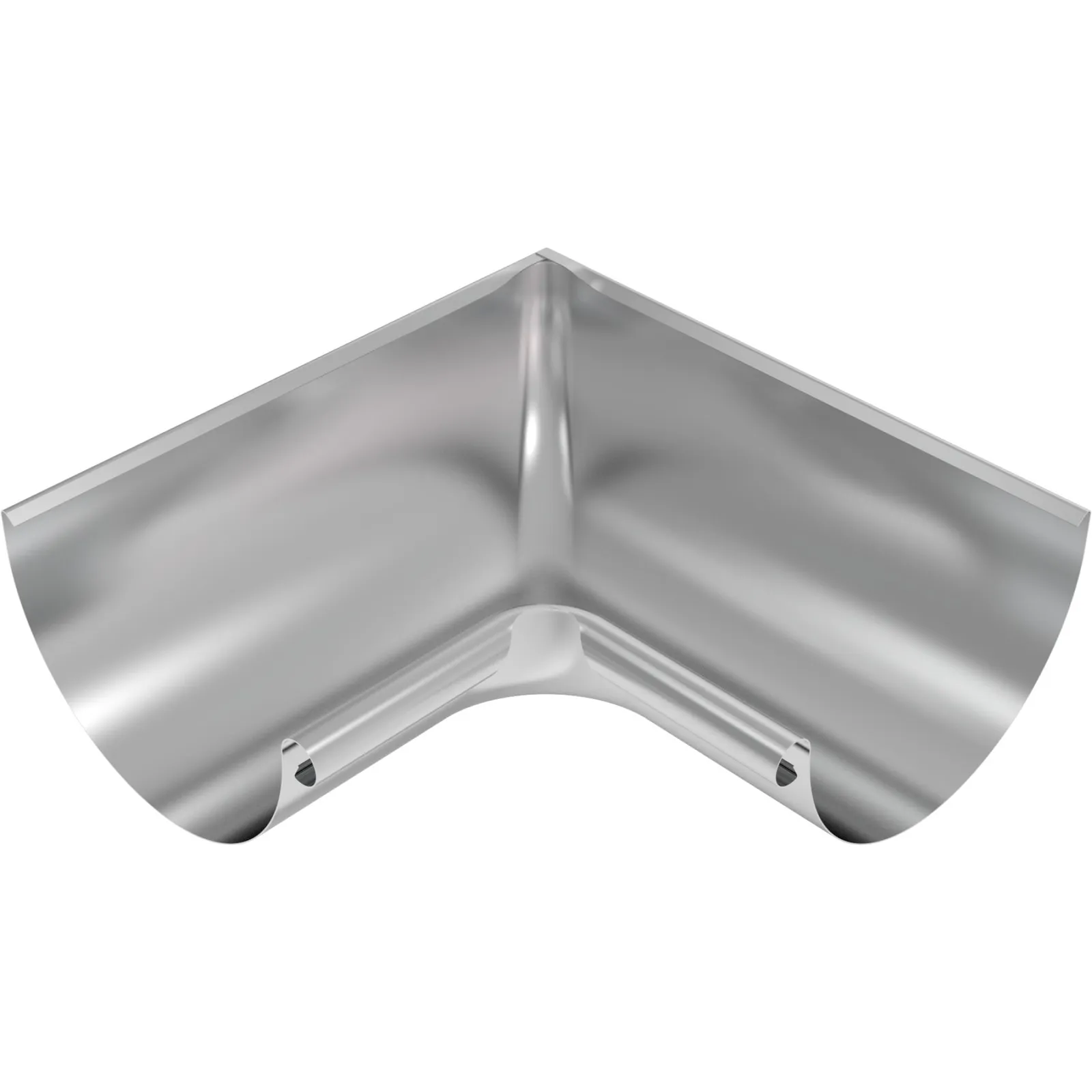 Meister gutter inside corner titanium zinc