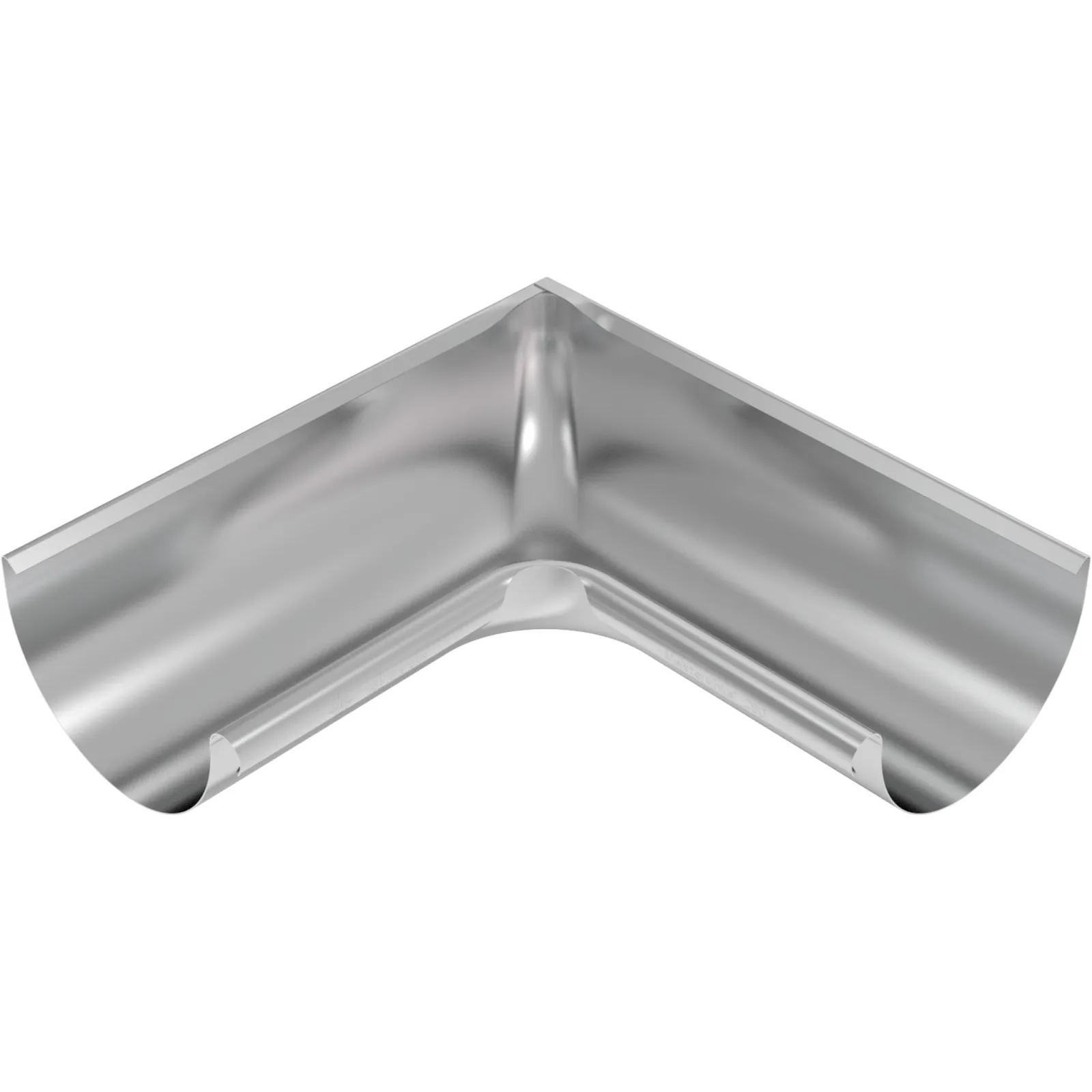 Meister gutter inside corner titanium zinc
