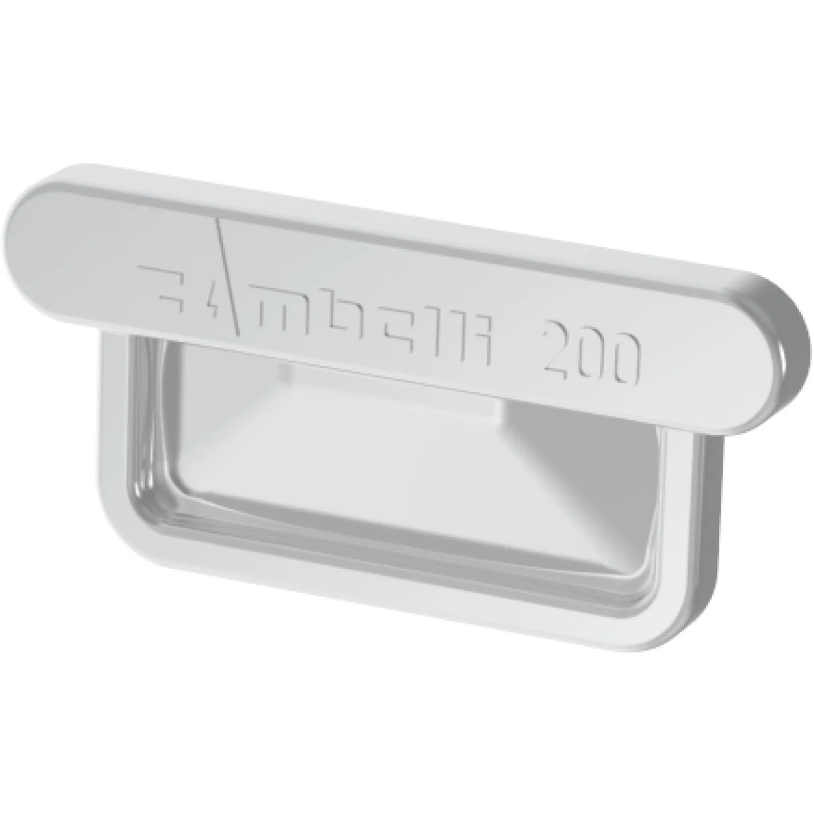 Box gutter stop end aluminium