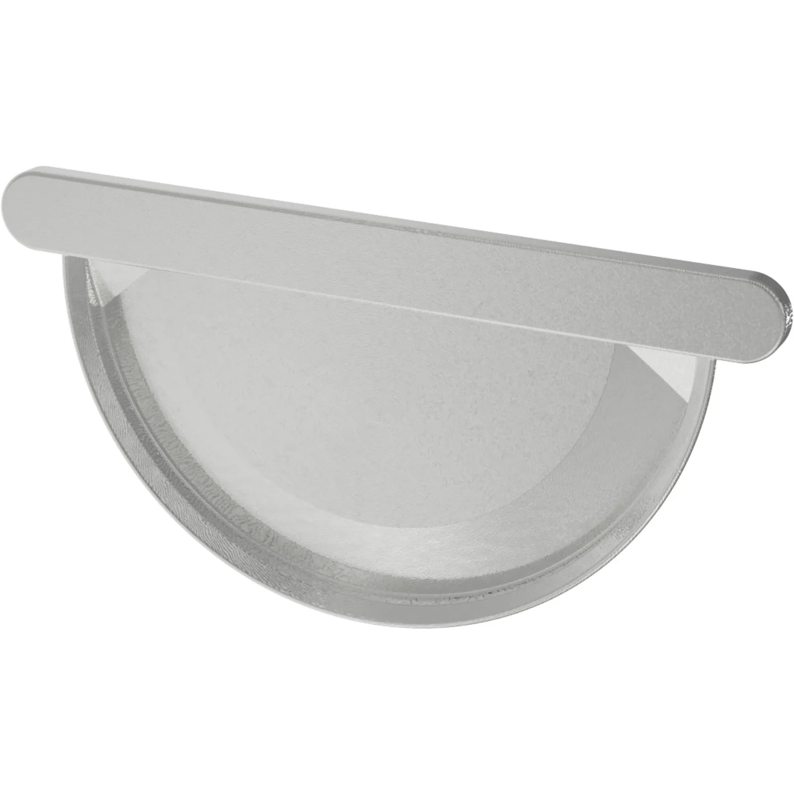Meister oversize stop end galvanised steel
