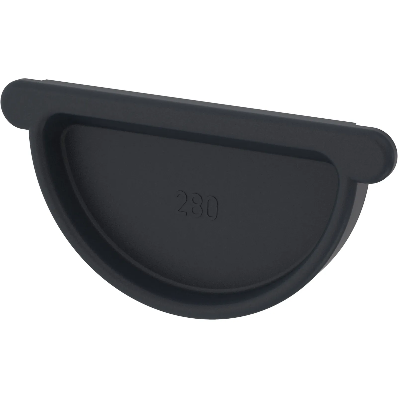 Zichlagichli kiygiziladigan tiqin COLORDUR, antratsit (RAL 7016)
