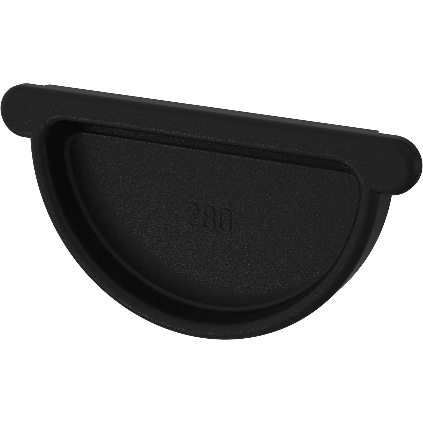 Zichlagichli kiygiziladigan tiqin COLORDUR, qora (RAL 9005)