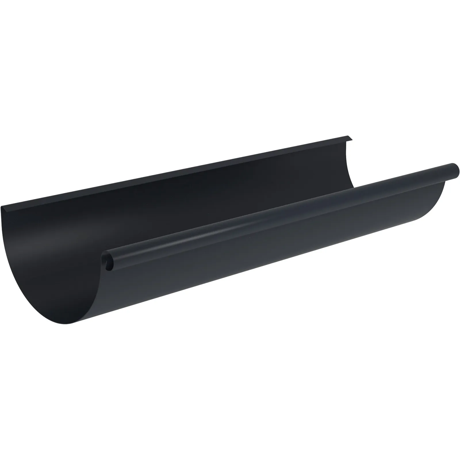Half-round gutter COLORDUR, anthracite (RAL 7016)