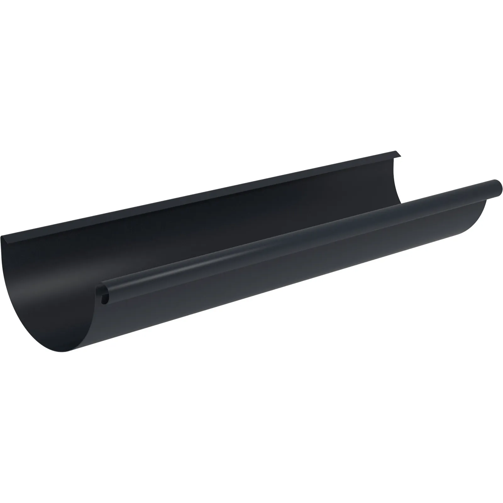 Half-round gutter COLORDUR, anthracite (RAL 7016)