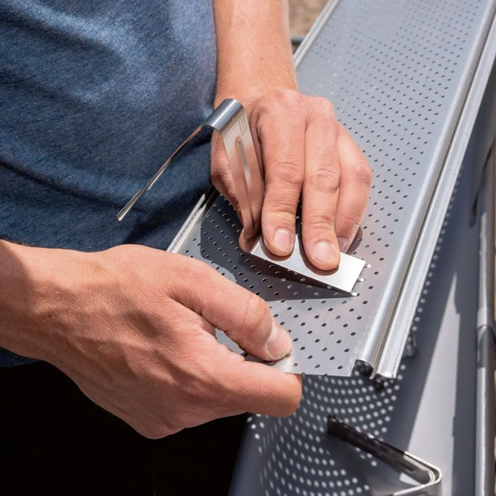 Gutter Stark leaf guard aluminium