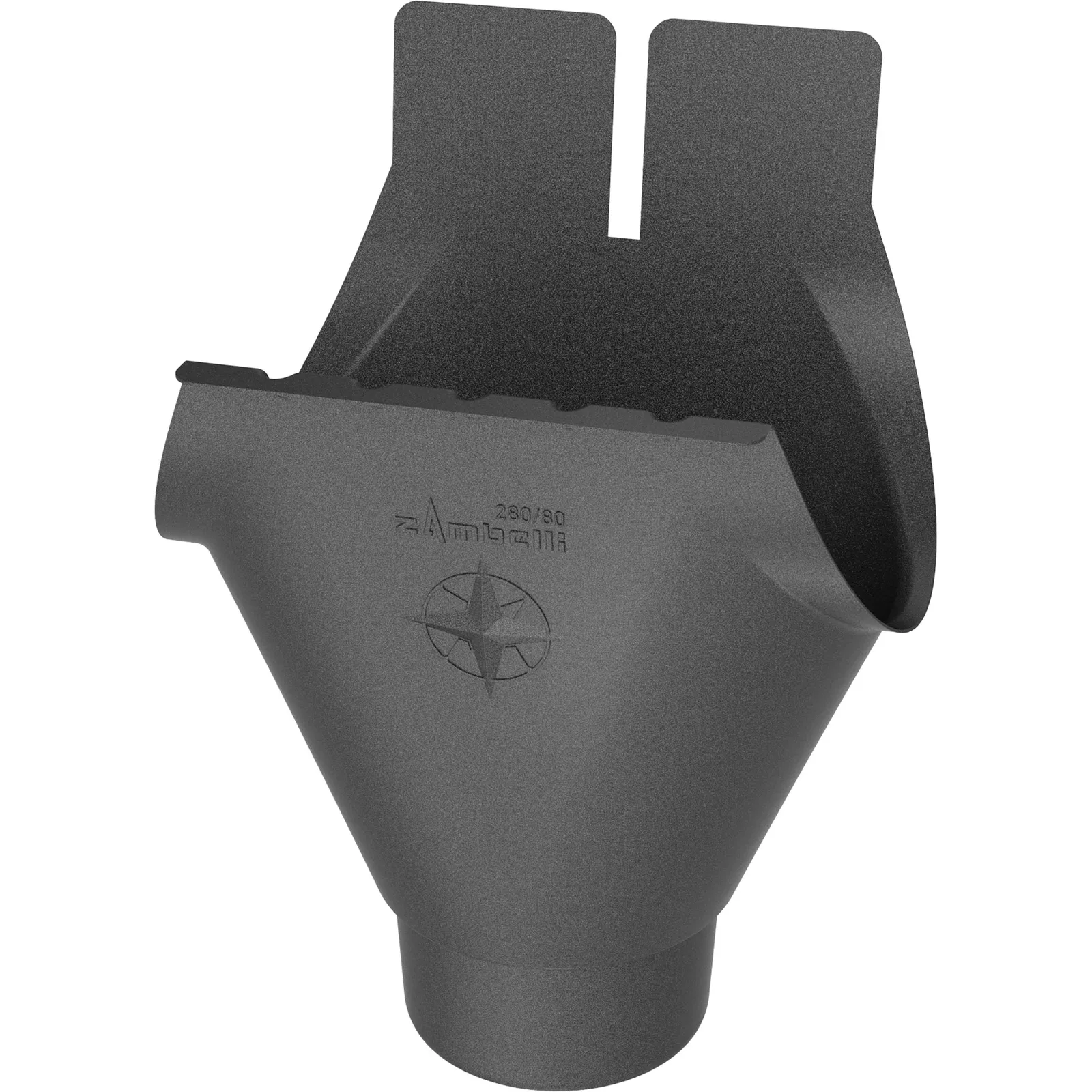 Meister gutter outlet COLORDUR, micaceous iron grey (DB 703)