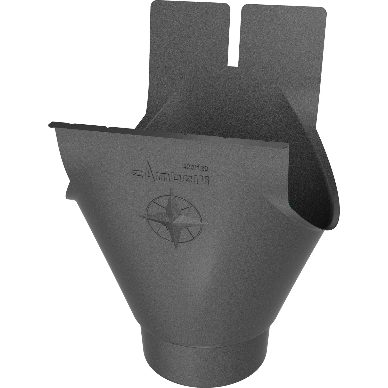 Meister gutter outlet COLORDUR, micaceous iron grey (DB 703)