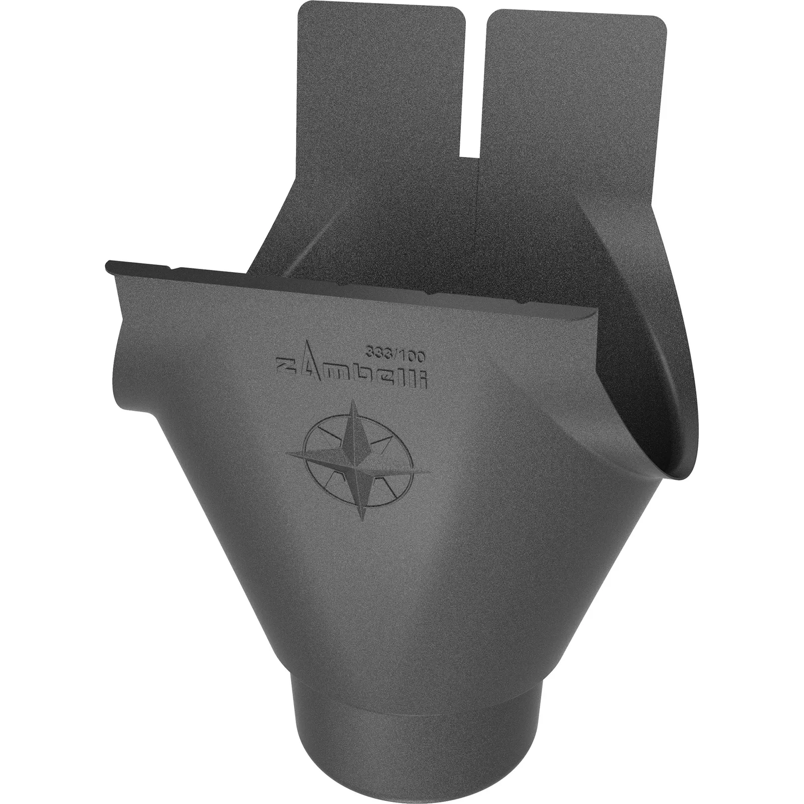 Meister gutter outlet COLORDUR, micaceous iron grey (DB 703)