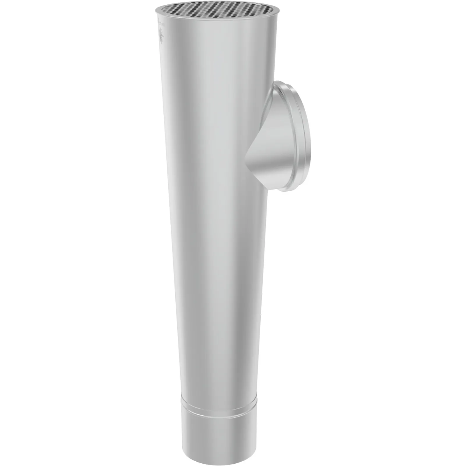 Parapet outlet (attic) titanium zinc