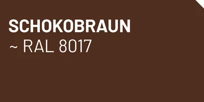 Meister M10 xomuti COLORDUR, shokolad-jigarrang (RAL 8017)
