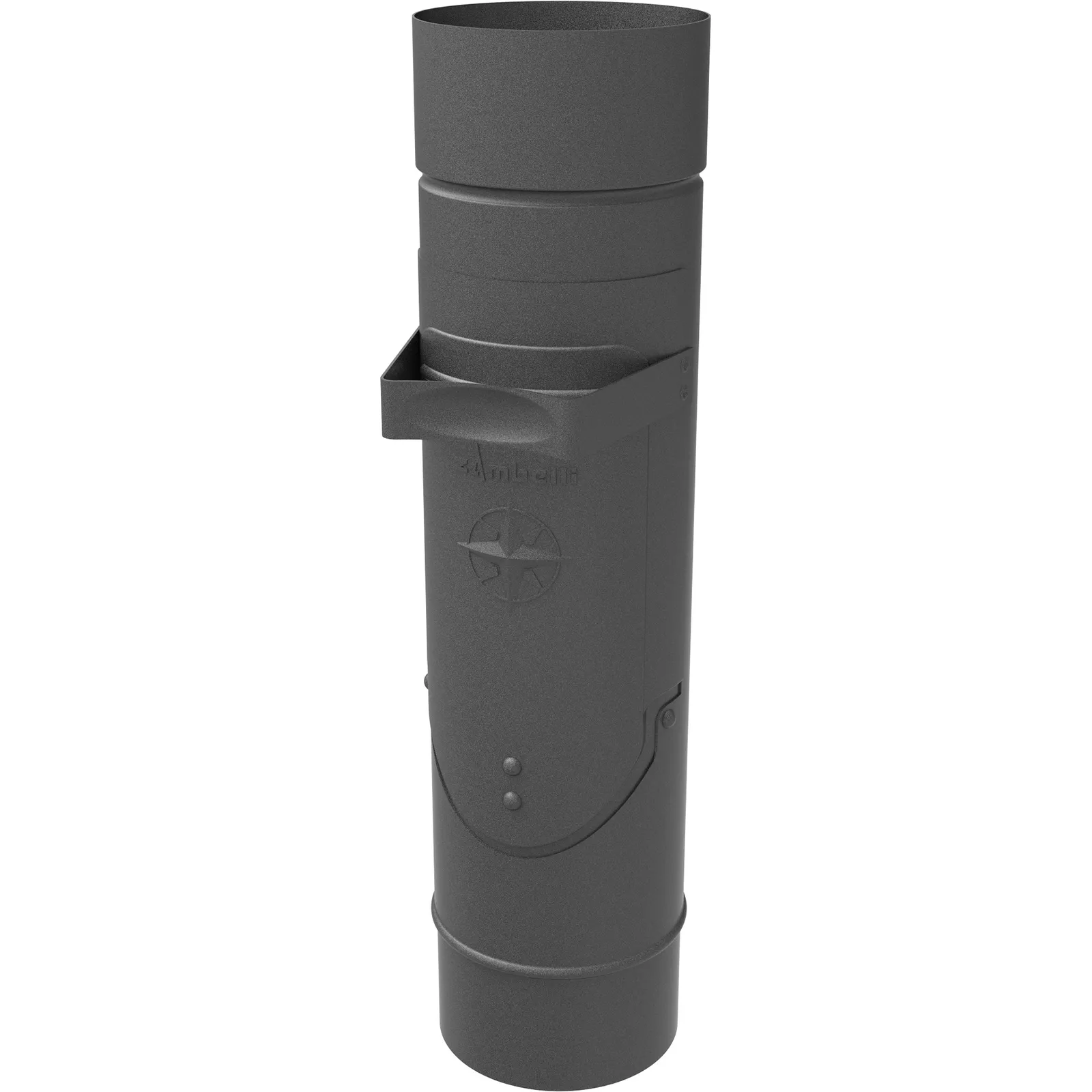 Rain diverter with strainer COLORDUR, micaceous iron grey (DB 703)