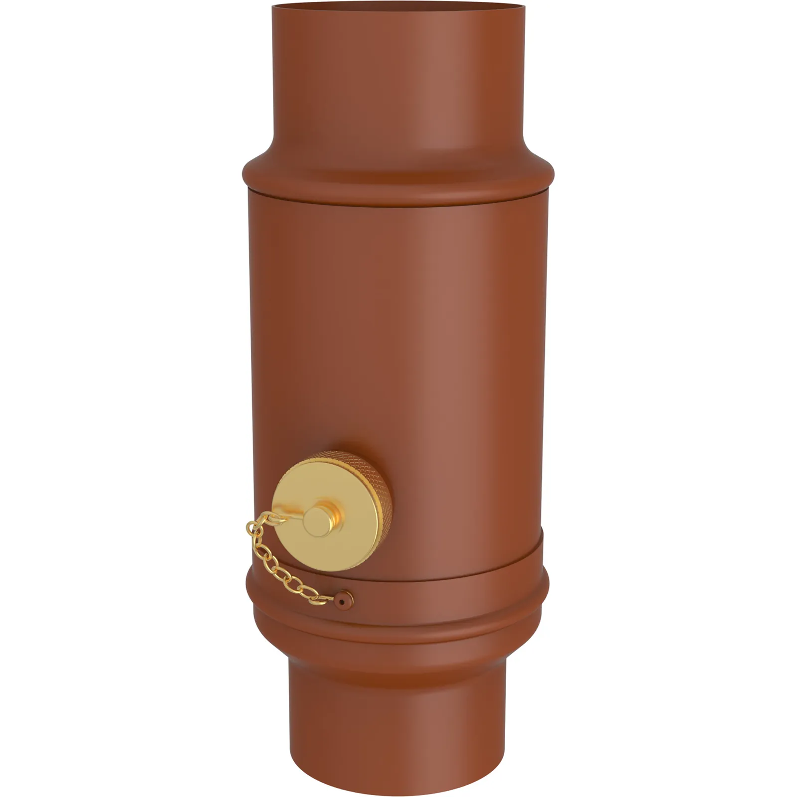Rainwater collector COLORDUR, copper brown (RAL 8004)