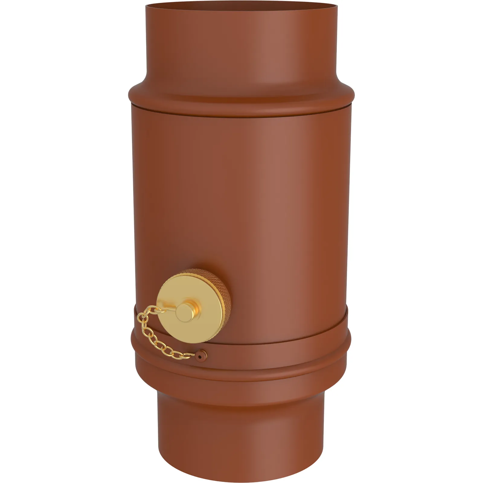 Rainwater collector COLORDUR, copper brown (RAL 8004)