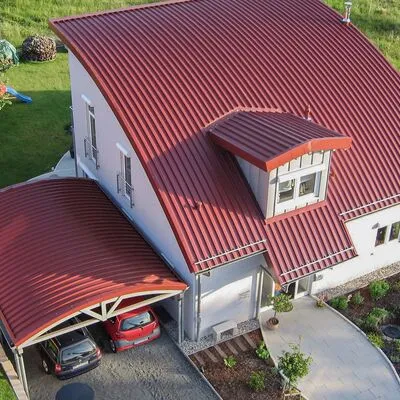 Фальцевая кровля RIB-ROOF 465 профилированный лист, сталь