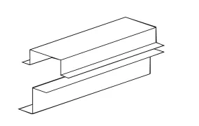 Доборные гнутые элементы RIB-ROOF по чертежу