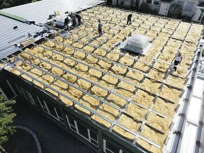 RIB-ROOF yengil poʻlat osti konstruksiyasi