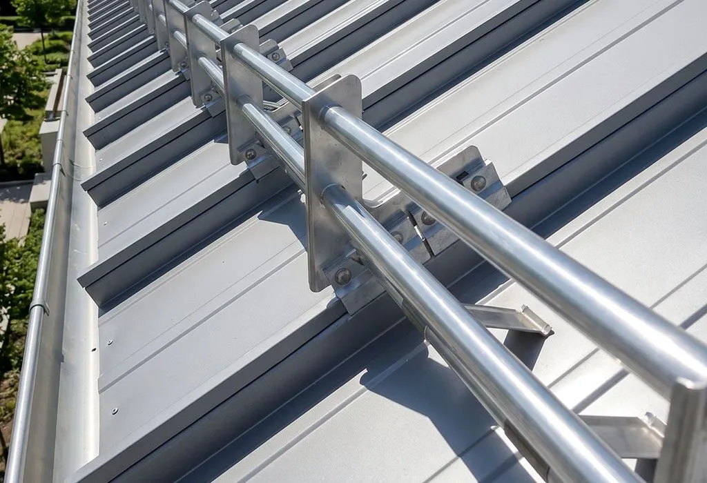 Snow guard riser RIB-ROOF