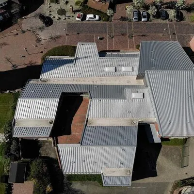Standing-seam roofing RIB-ROOF Evolution profiled sheet, aluminium, special finishes