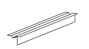 RIB-ROOF Evolution uchun osma profil (shu jumladan tom qirrasi uchun)