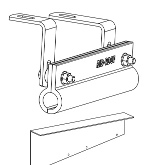 Step holder for RIB-ROOF Evolution