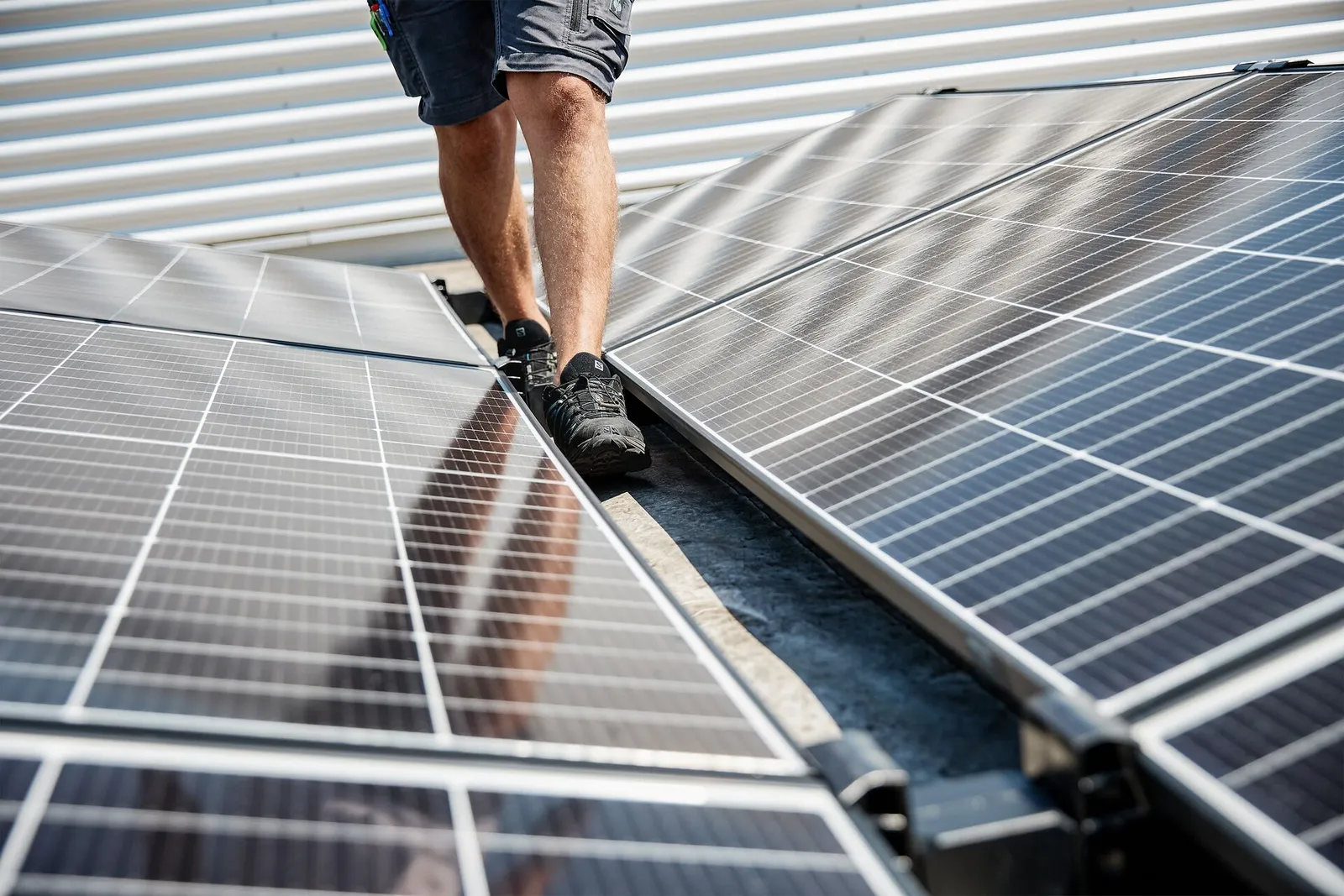 Ballast support for solar panels HSF Ballast-Tank