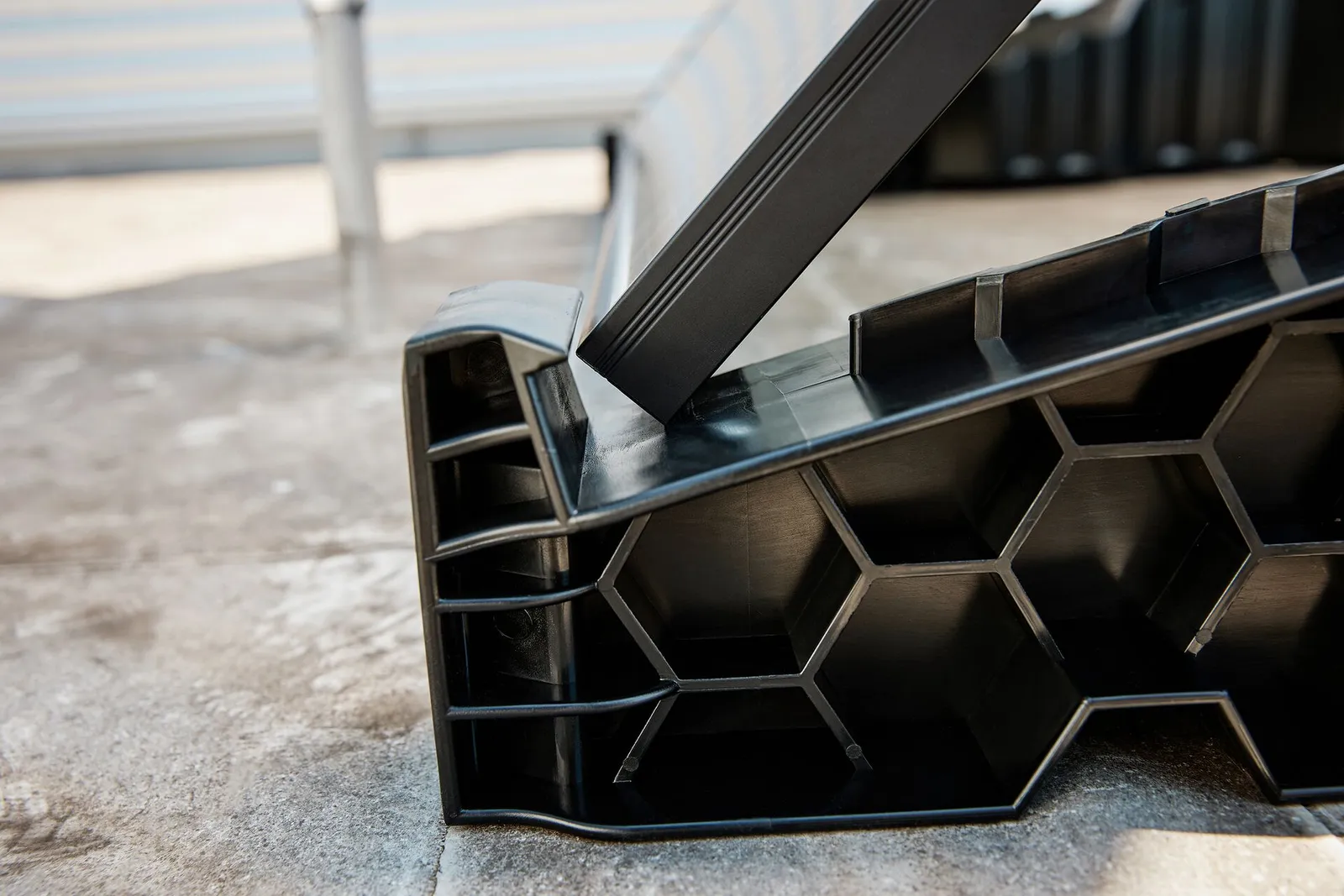 Ballast support for solar panels HSF Ballast-Tank